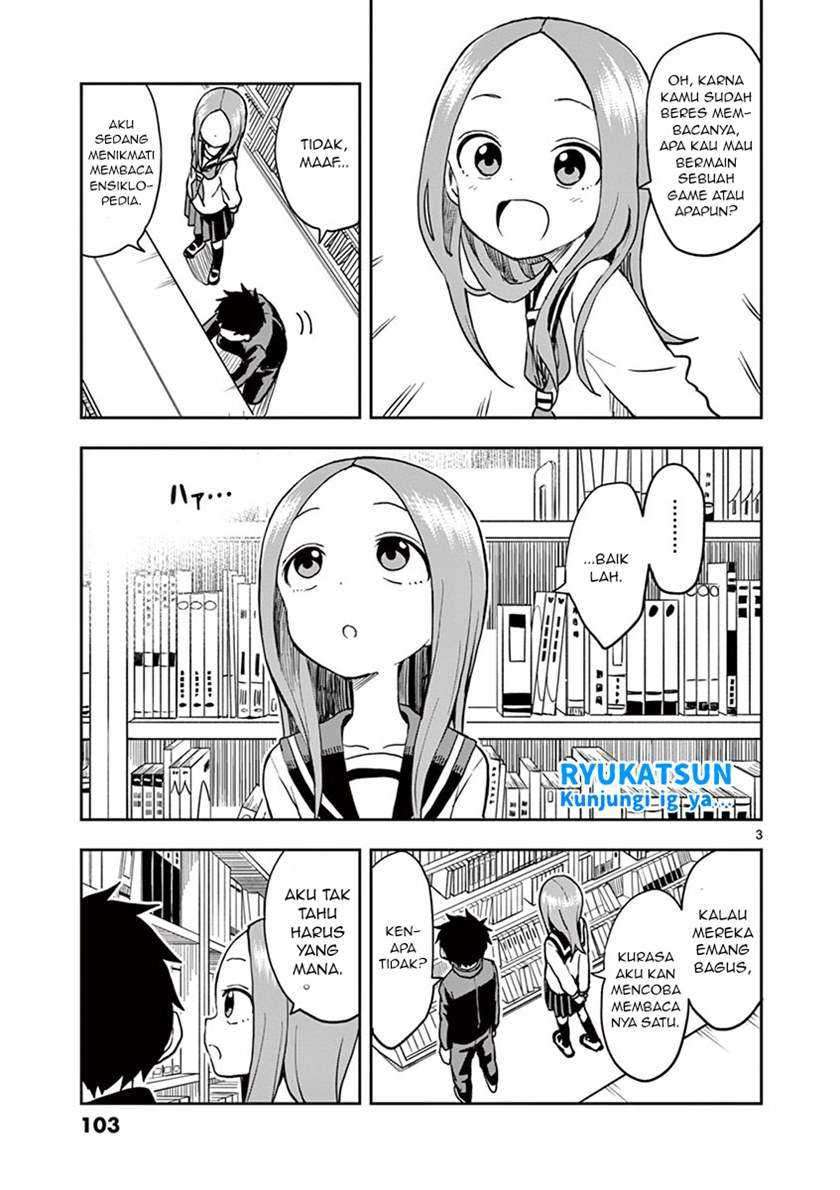 Karakai Jouzu no Takagi-san Chapter 127 Bahasa Indonesia