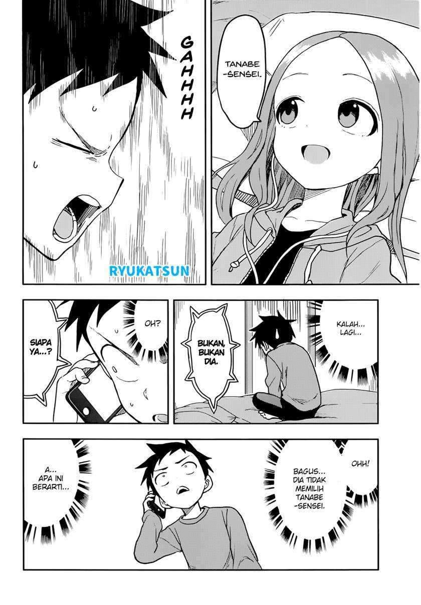 Karakai Jouzu no Takagi-san Chapter 134 Bahasa Indonesia