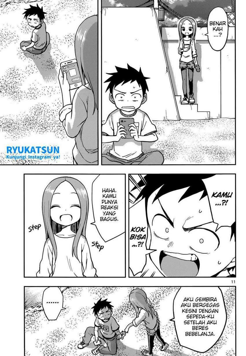 Karakai Jouzu no Takagi-san Chapter 115 Bahasa Indonesia