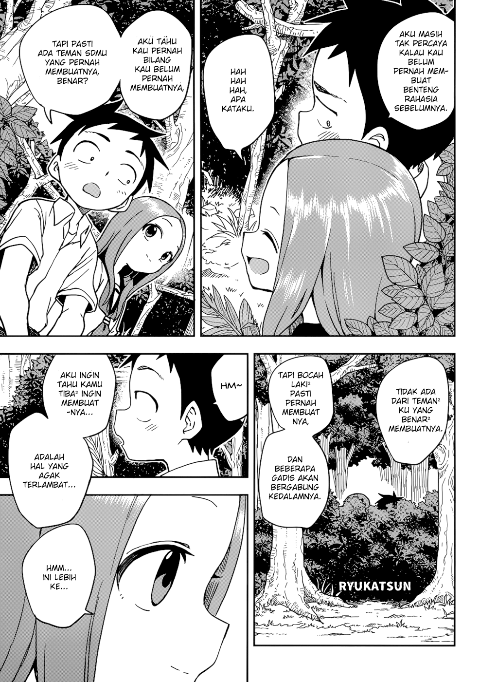 Karakai Jouzu no Takagi-san Chapter 149 Bahasa Indonesia