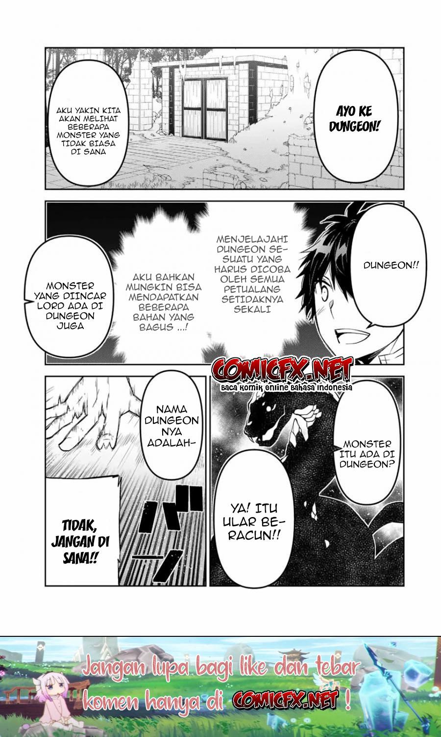 The Weakest Occupation “Blacksmith,” but It’s Actually the Strongest Chapter 33 Bahasa Indonesia