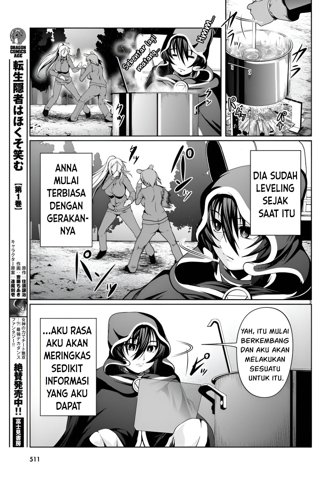 Tensei Inja Wa Hokusoemu Chapter 10 Bahasa Indonesia