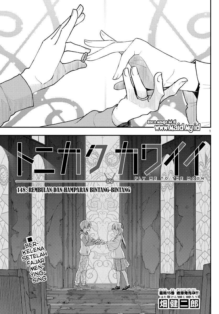 Tonikaku Kawaii Chapter 148 Bahasa Indonesia