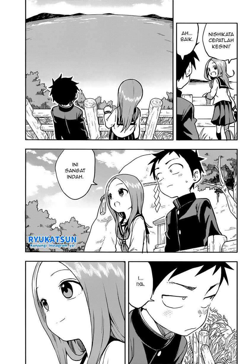 Karakai Jouzu no Takagi-san Chapter 122 Bahasa Indonesia