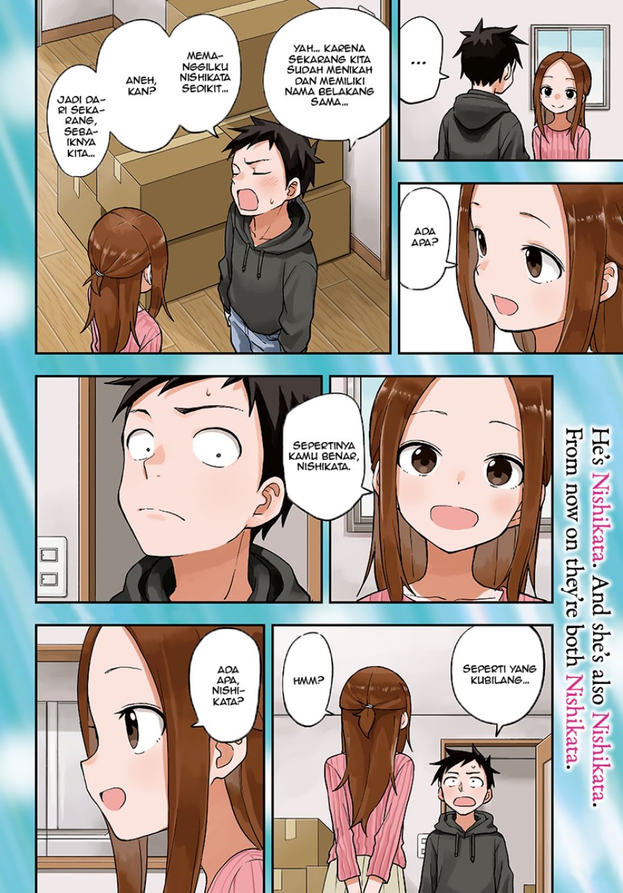 Karakai Jouzu no Takagi-san Chapter 161 Bahasa Indonesia