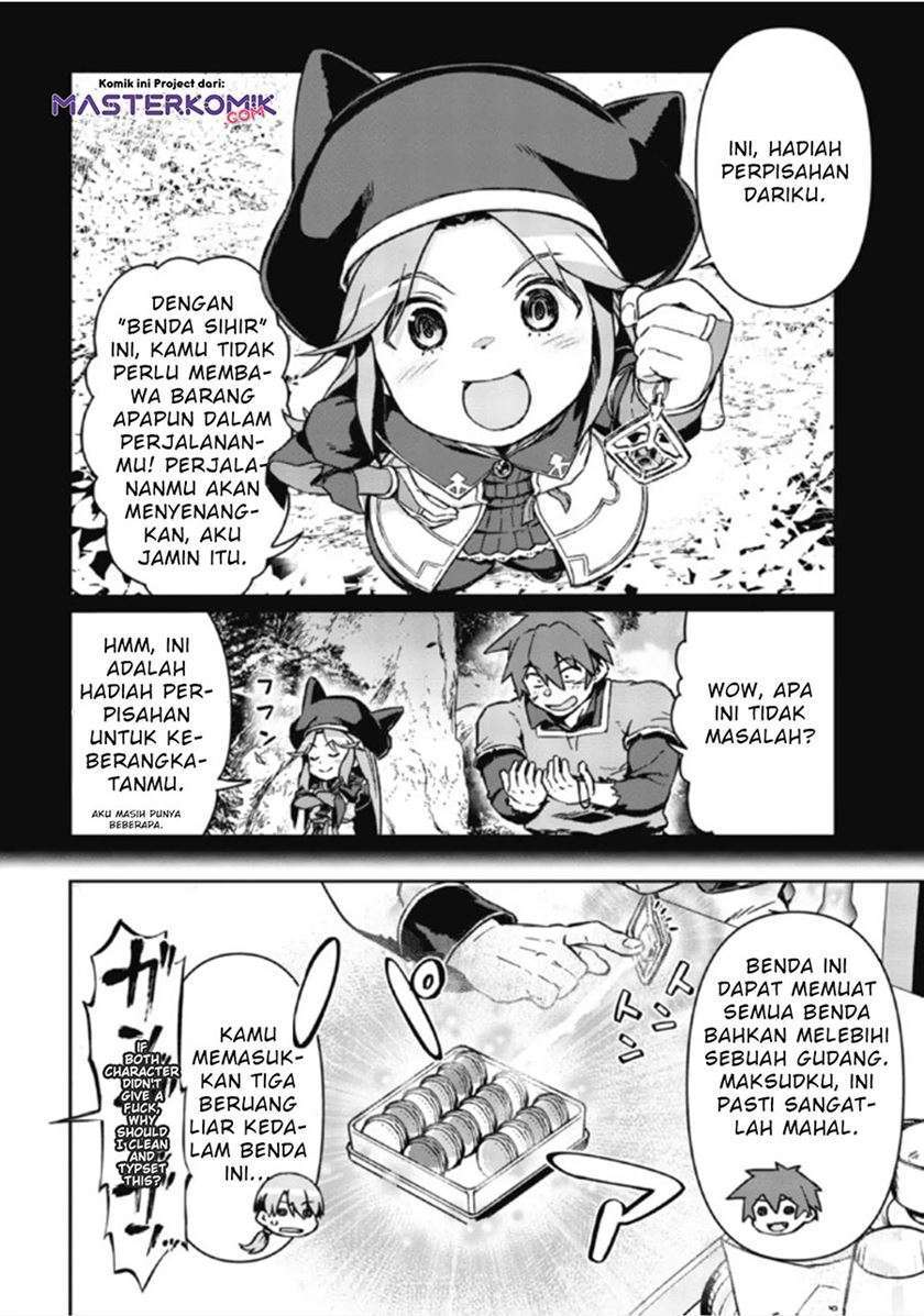 Daikenja no Manadeshi: Bougyo Mahou no Susume Chapter 04.1 Bahasa Indonesia