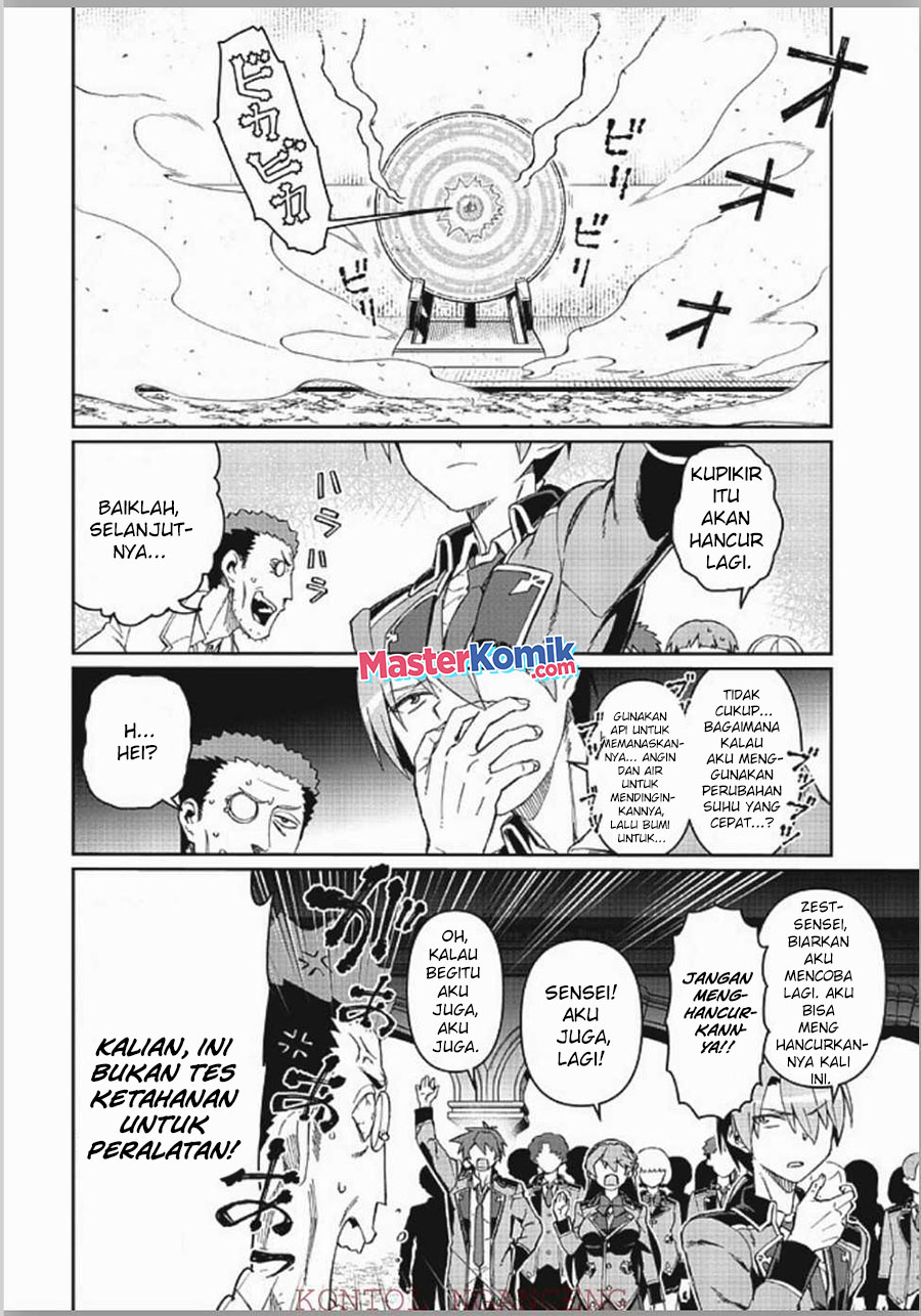 Daikenja no Manadeshi: Bougyo Mahou no Susume Chapter 08.1 Bahasa Indonesia