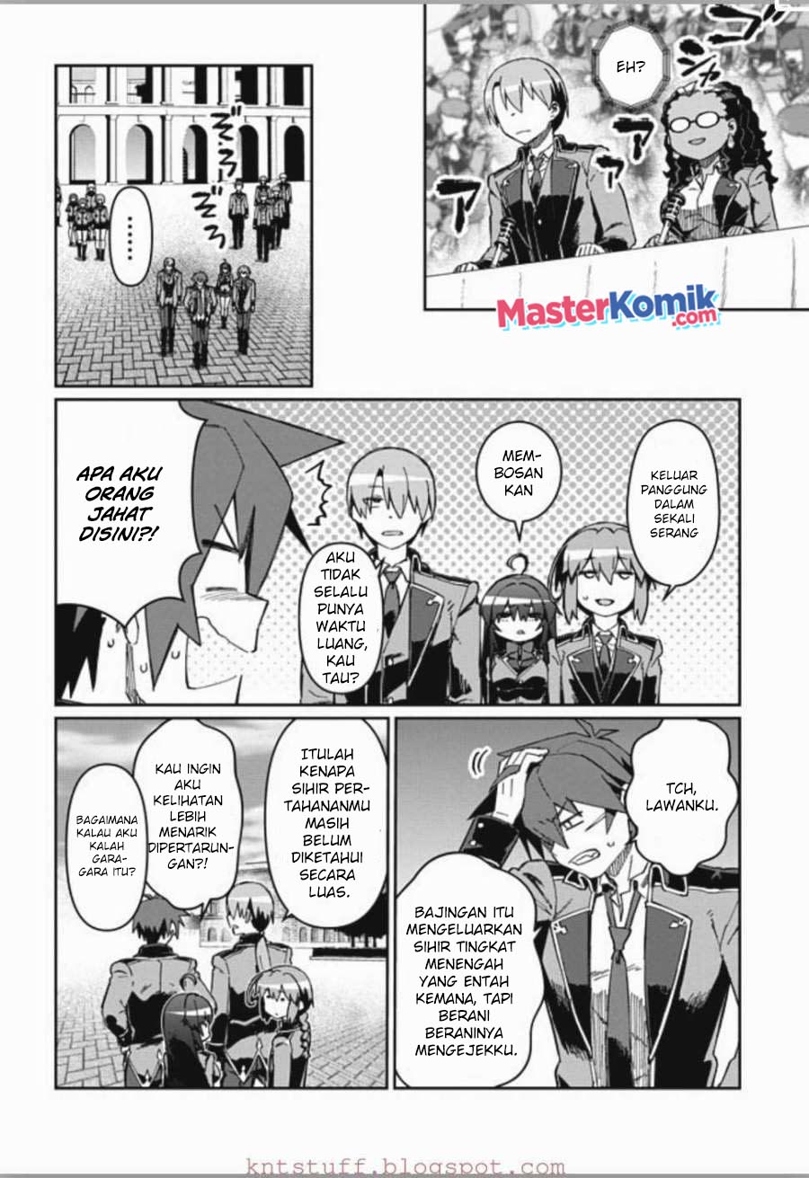 Daikenja no Manadeshi: Bougyo Mahou no Susume Chapter 10.1 Bahasa Indonesia