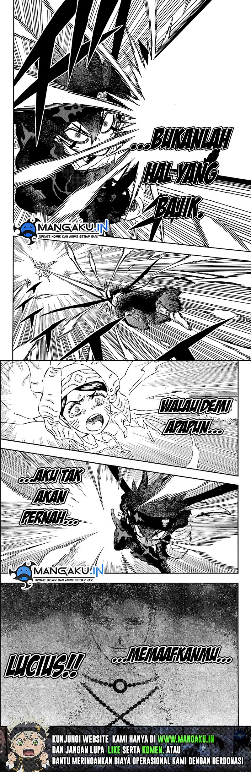 Black Clover Chapter 349 Bahasa Indonesia