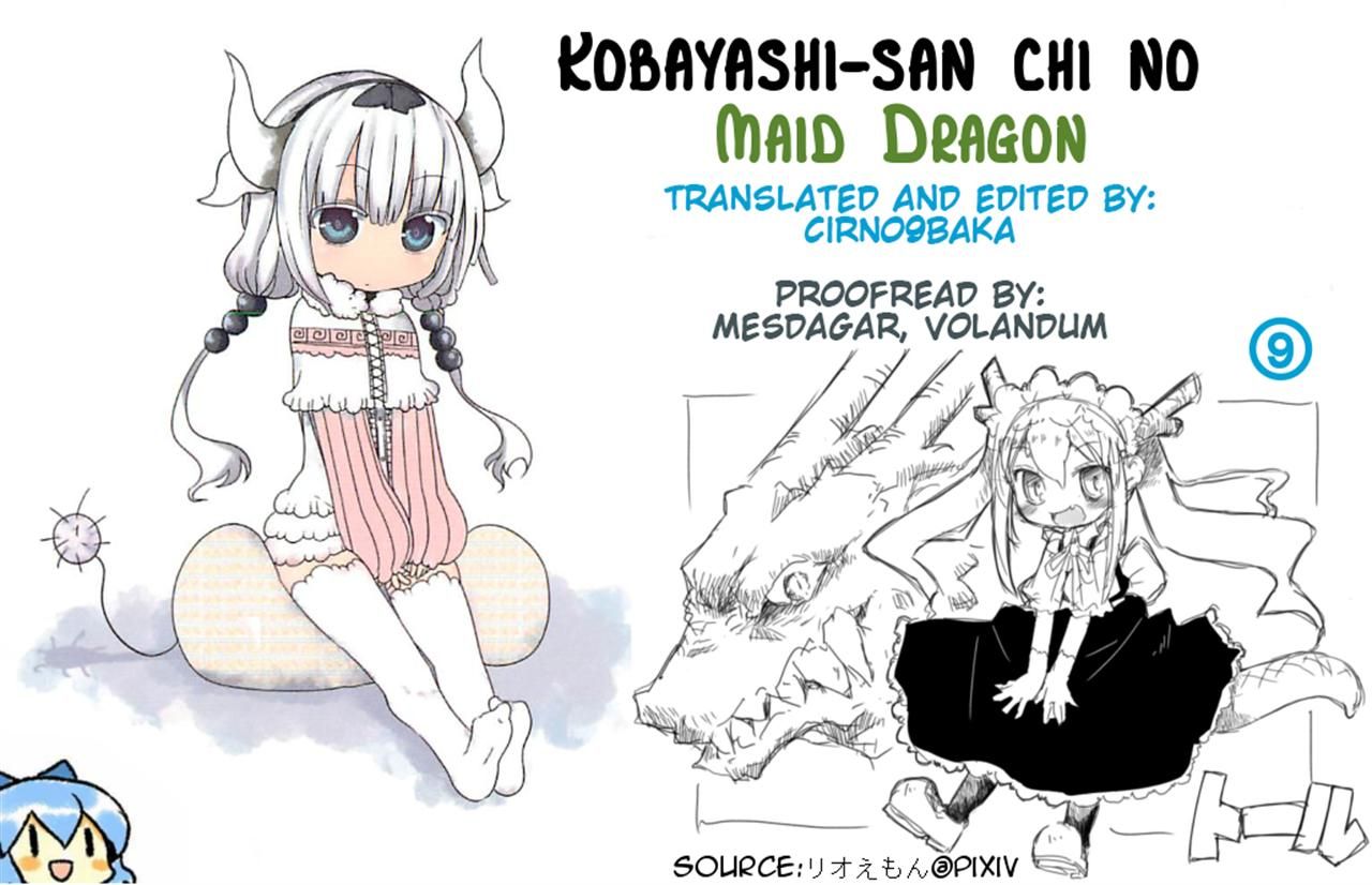 Kobayashi-san Chi no Maid Dragon Chapter 04 Bahasa Indonesia