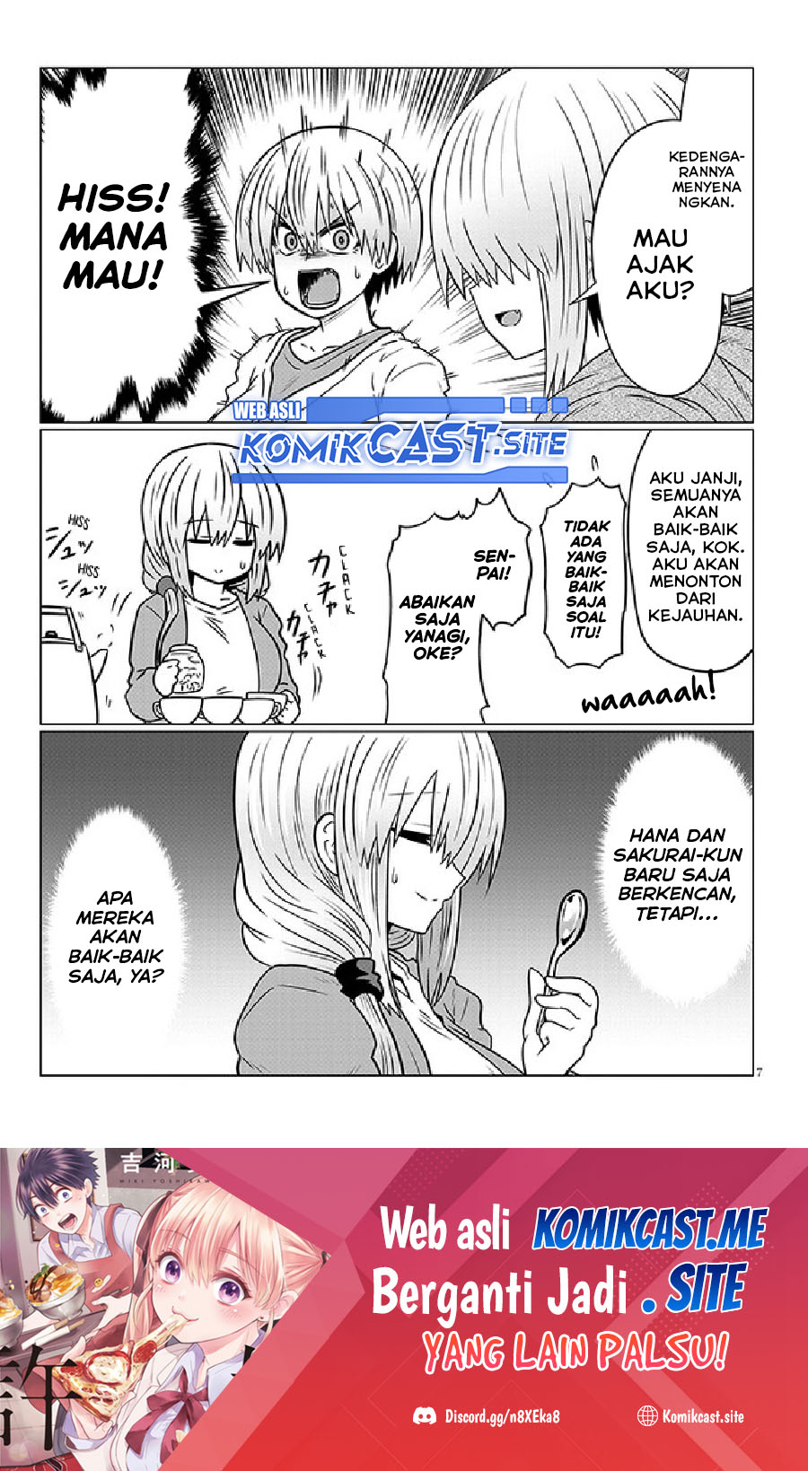 Uzaki-chan wa Asobitai! Chapter 91.1 Bahasa Indonesia