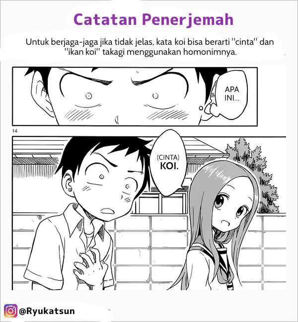 Karakai Jouzu no Takagi-san Chapter 89 Bahasa Indonesia