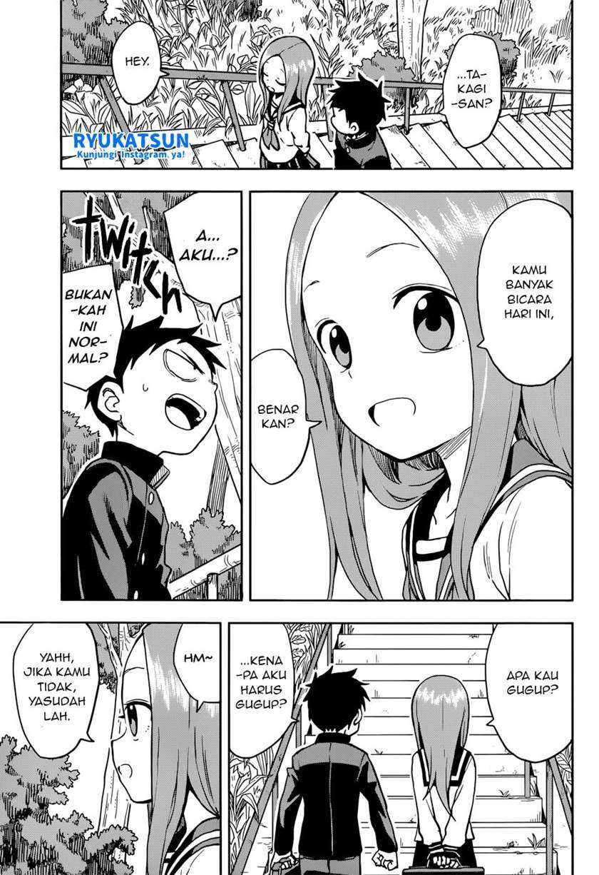 Karakai Jouzu no Takagi-san Chapter 122 Bahasa Indonesia