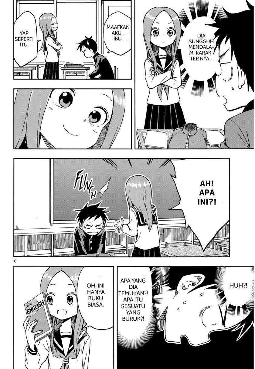 Karakai Jouzu no Takagi-san Chapter 91 Bahasa Indonesia