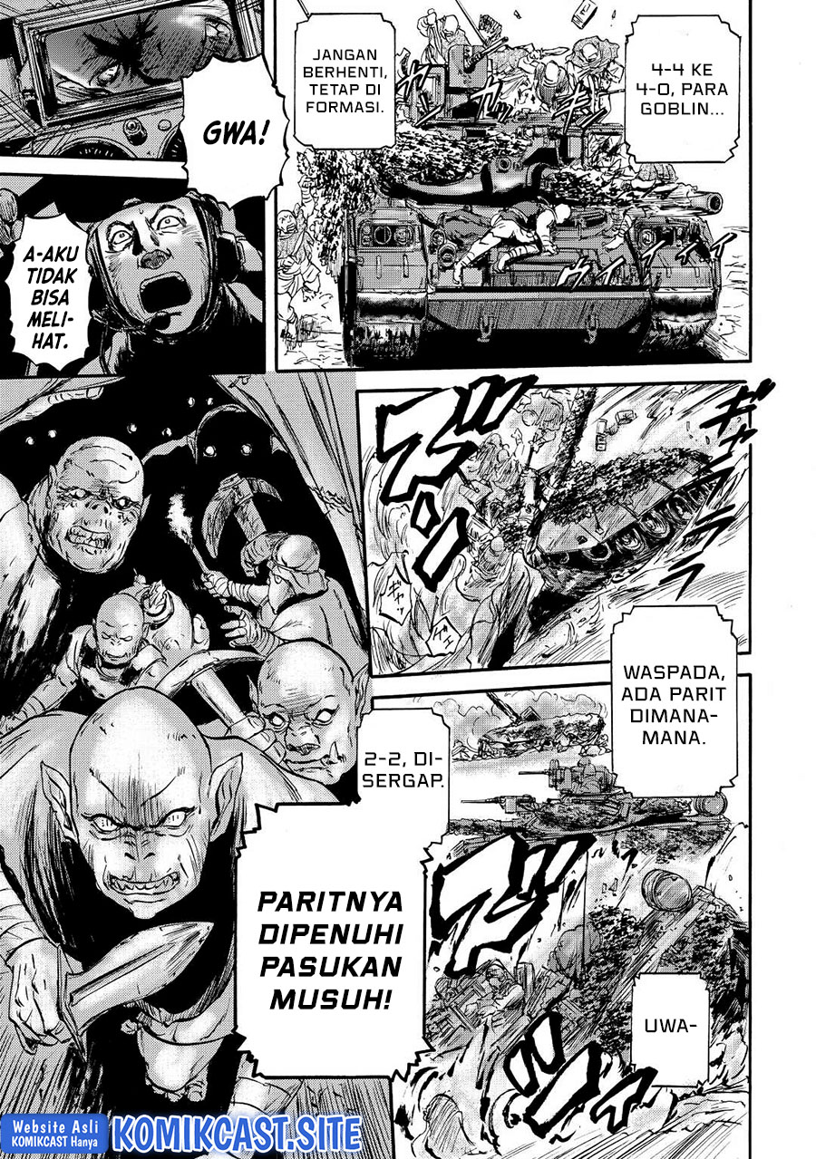 Gate – Jietai Kare no Chi nite, Kaku Tatakeri Chapter 119 Bahasa Indonesia