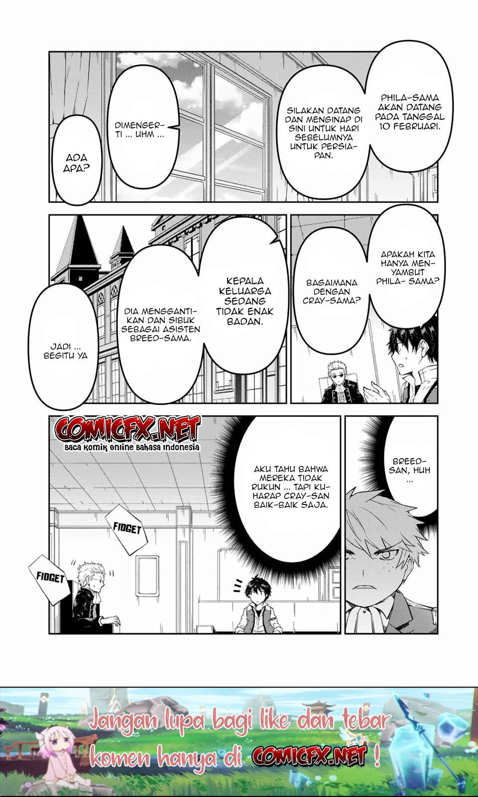 The Weakest Occupation “Blacksmith,” but It’s Actually the Strongest Chapter 40 Bahasa Indonesia
