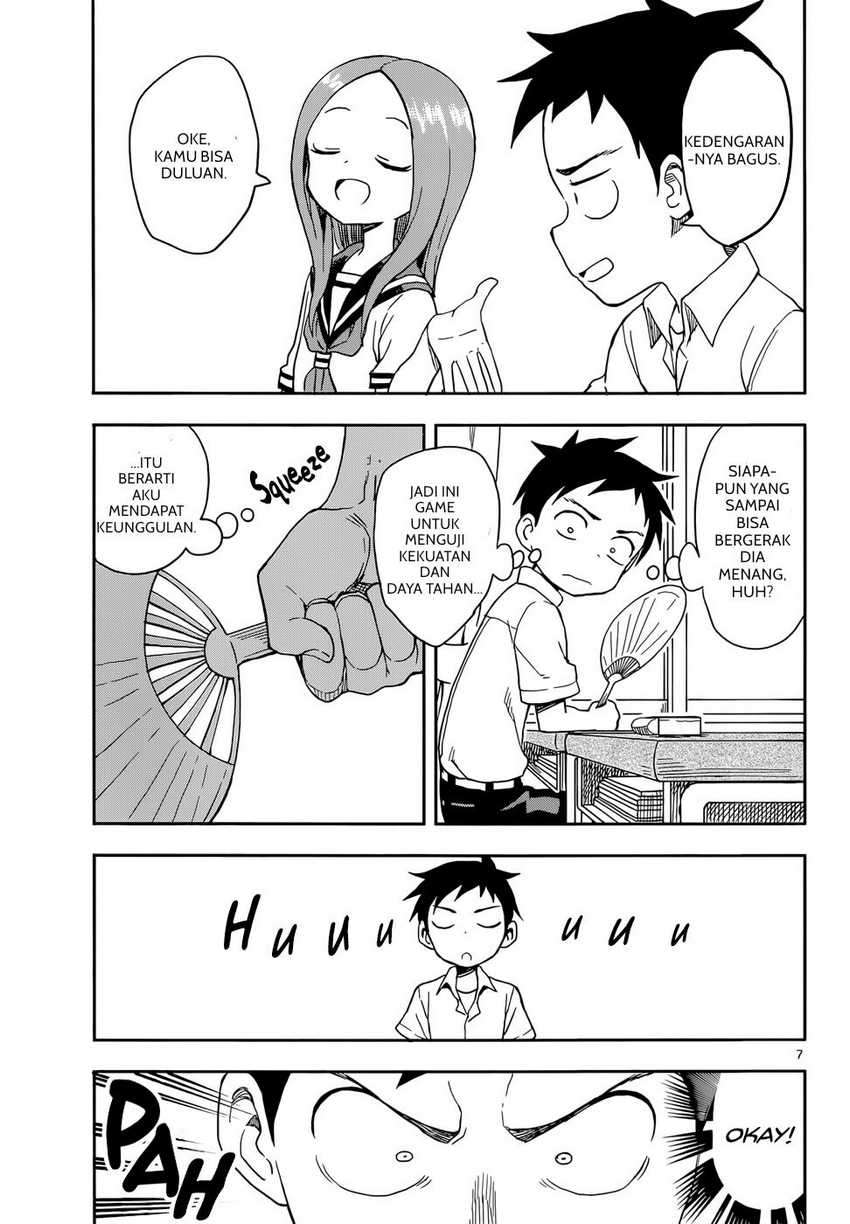 Karakai Jouzu no Takagi-san Chapter 86 Bahasa Indonesia