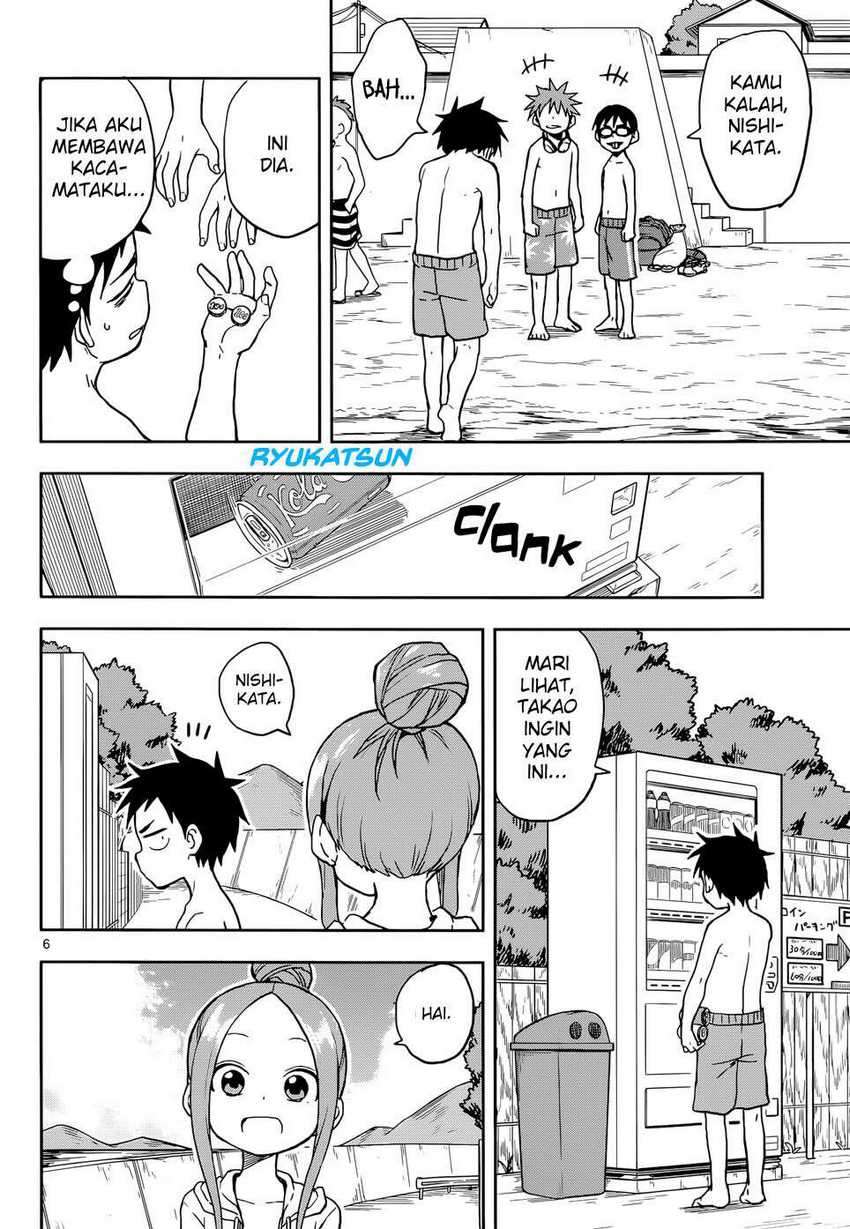 Karakai Jouzu no Takagi-san Chapter 112 Bahasa Indonesia