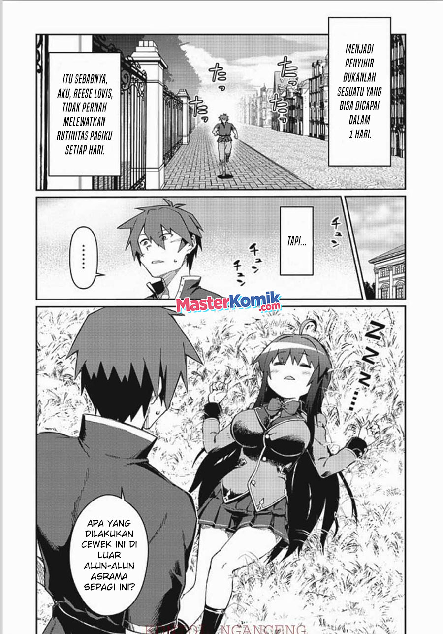 Daikenja no Manadeshi: Bougyo Mahou no Susume Chapter 08.1 Bahasa Indonesia