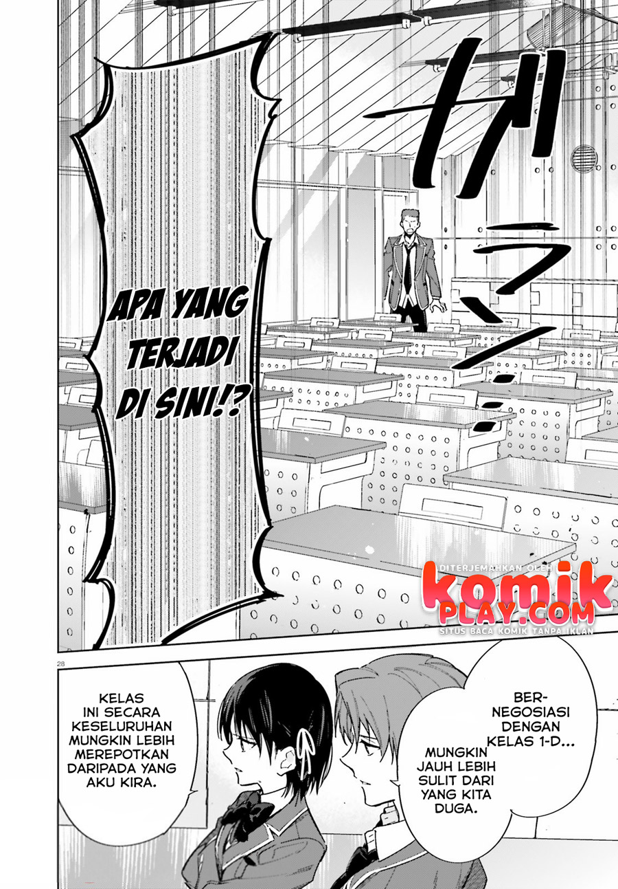 Youkoso Jitsuryoku Shijou Shugi no Kyoushitsu e: 2-nensei-hen Chapter 02 Bahasa Indonesia