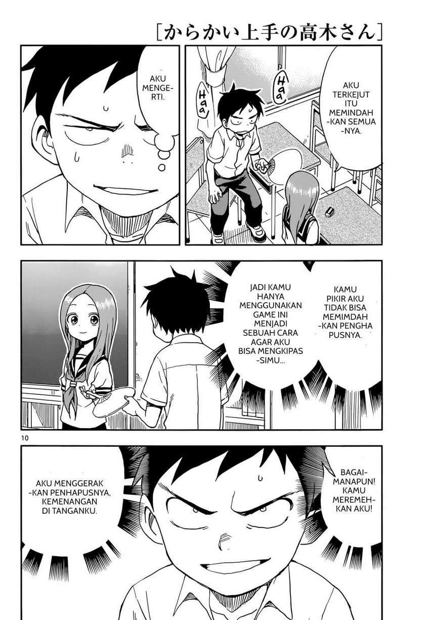 Karakai Jouzu no Takagi-san Chapter 86 Bahasa Indonesia