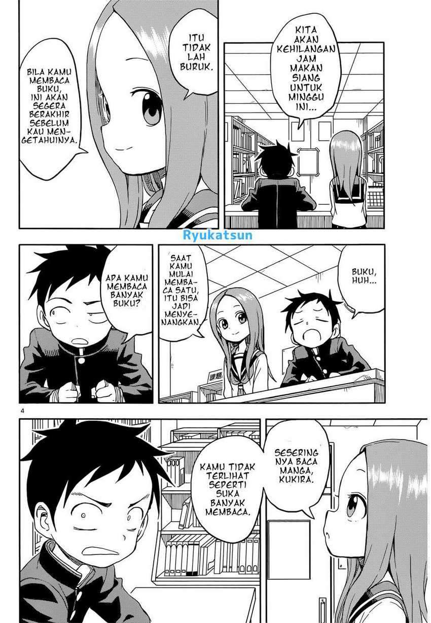 Karakai Jouzu no Takagi-san Chapter 94 Bahasa Indonesia