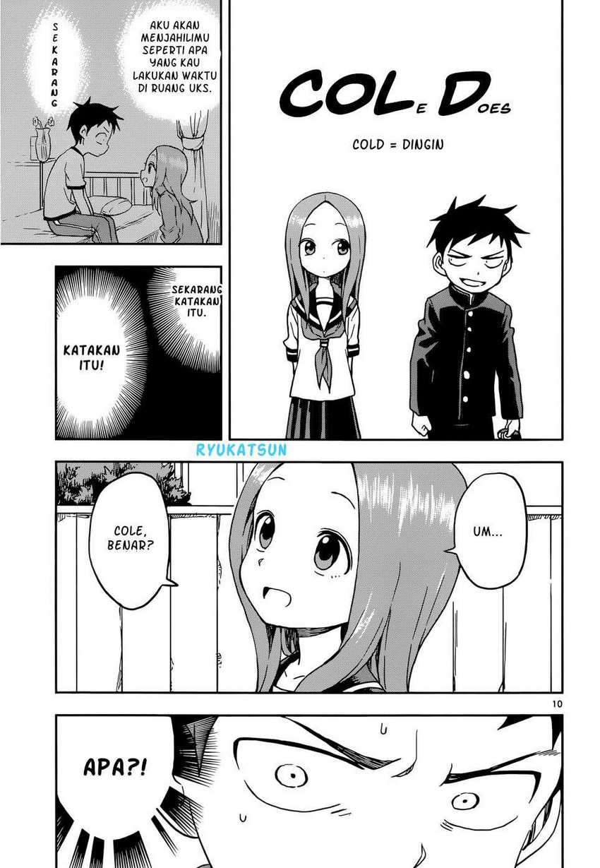 Karakai Jouzu no Takagi-san Chapter 95 Bahasa Indonesia