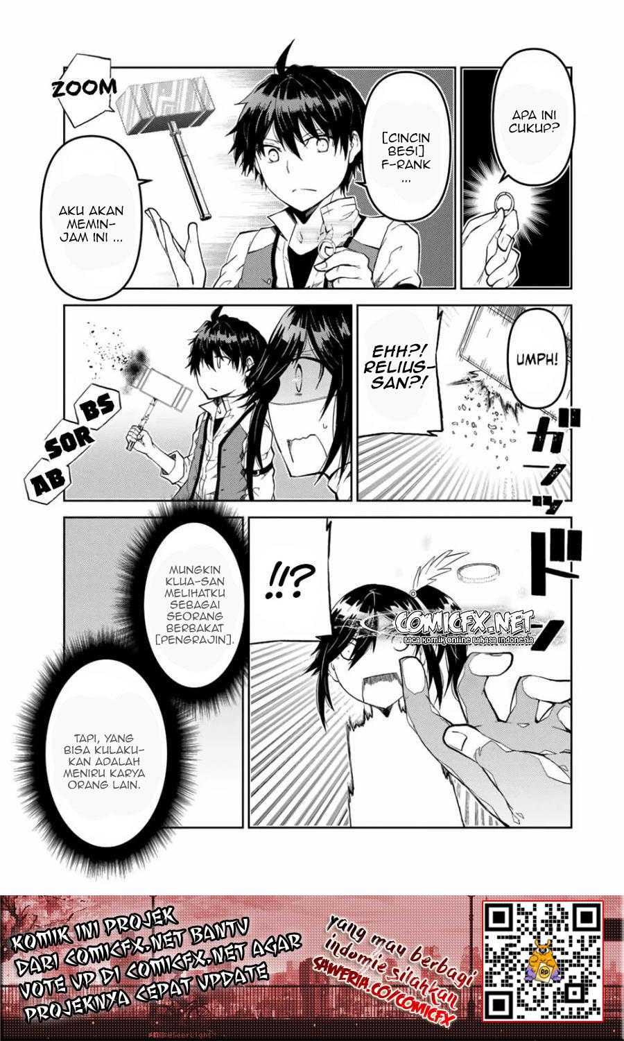 The Weakest Occupation “Blacksmith,” but It’s Actually the Strongest Chapter 22 Bahasa Indonesia