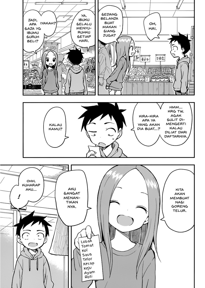 Karakai Jouzu no Takagi-san Chapter 152 Bahasa Indonesia