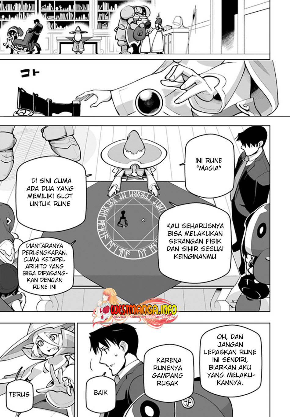 Sekai Saikyou no Kouei: Meikyuukoku no Shinjin Tansakusha Chapter 25 Bahasa Indonesia