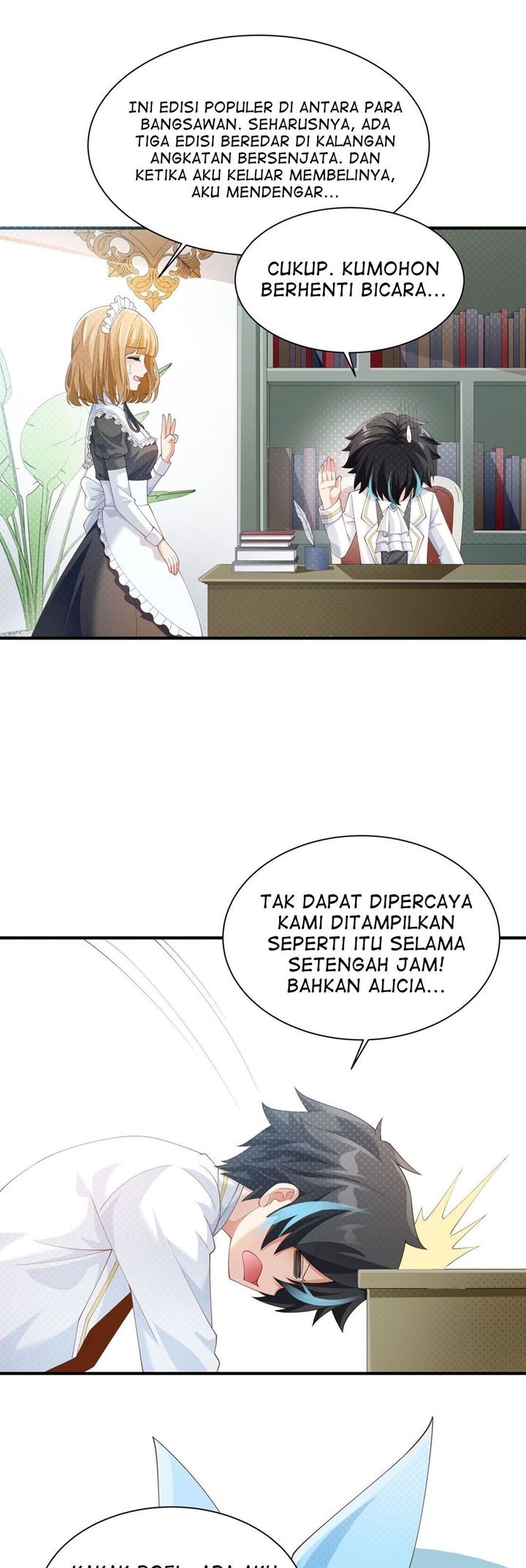 Little Tyrant Doesn’t Want to Meet With a Bad End Chapter 24 Bahasa Indonesia