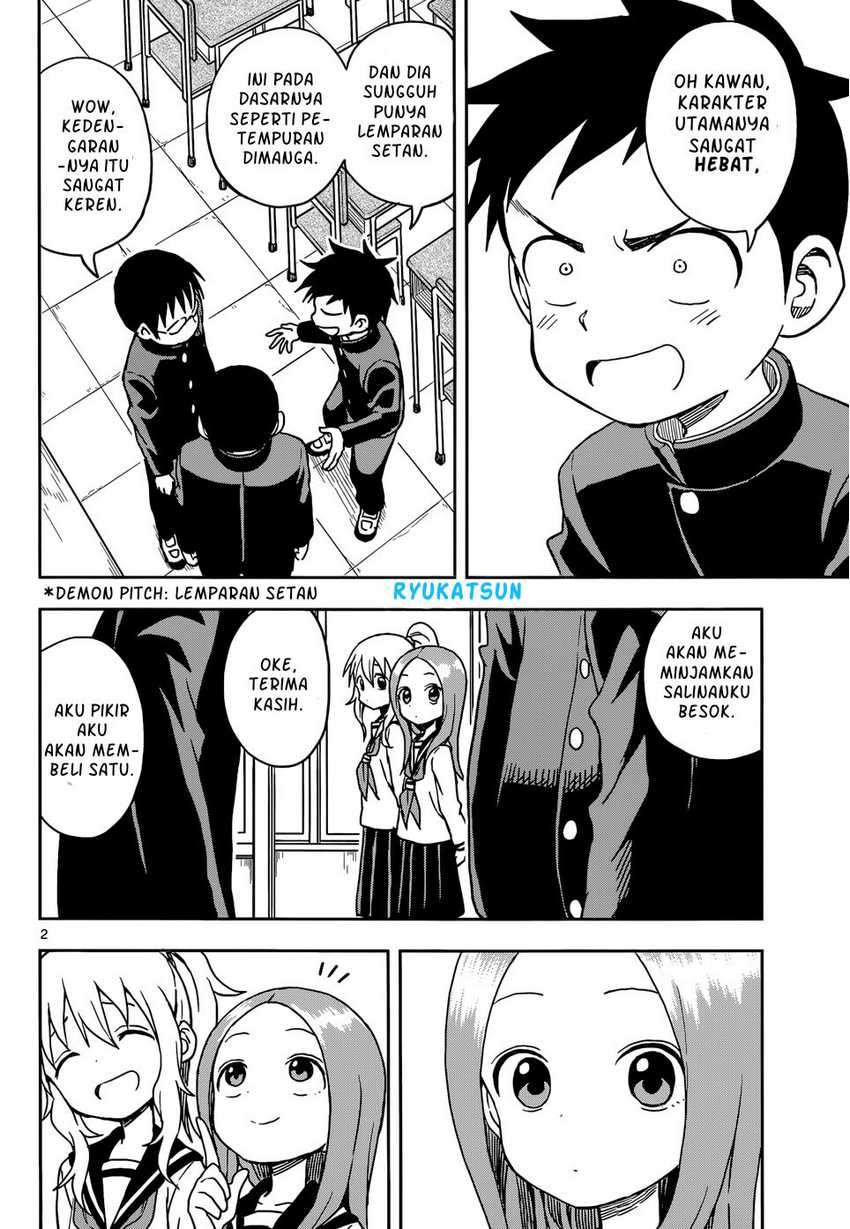 Karakai Jouzu no Takagi-san Chapter 104 Bahasa Indonesia