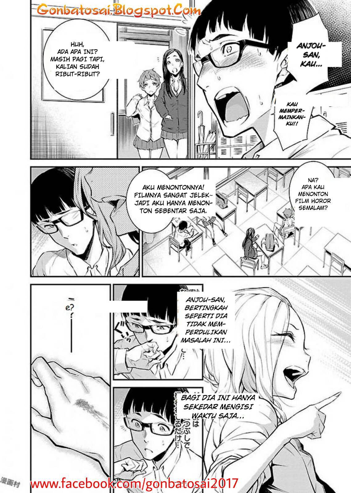 Yancha Gal no Anjou-san Chapter 01 Bahasa Indonesia