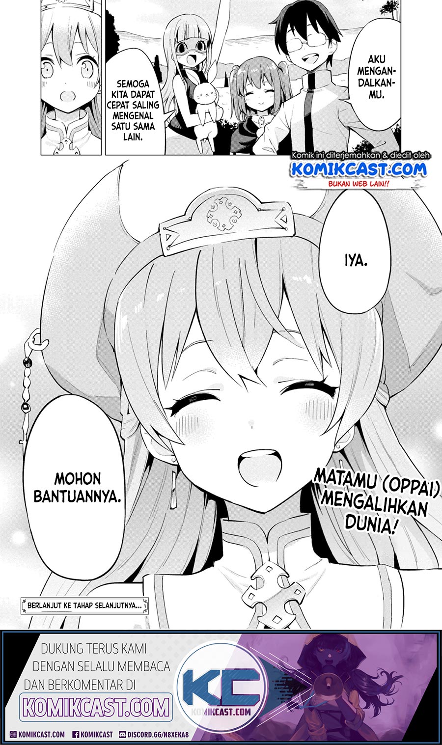 Gacha wo Mawashite Nakama wo Fuyasu Saikyou no Bishoujo Gundan wo Tsukuriagero Chapter 19 Bahasa Indonesia