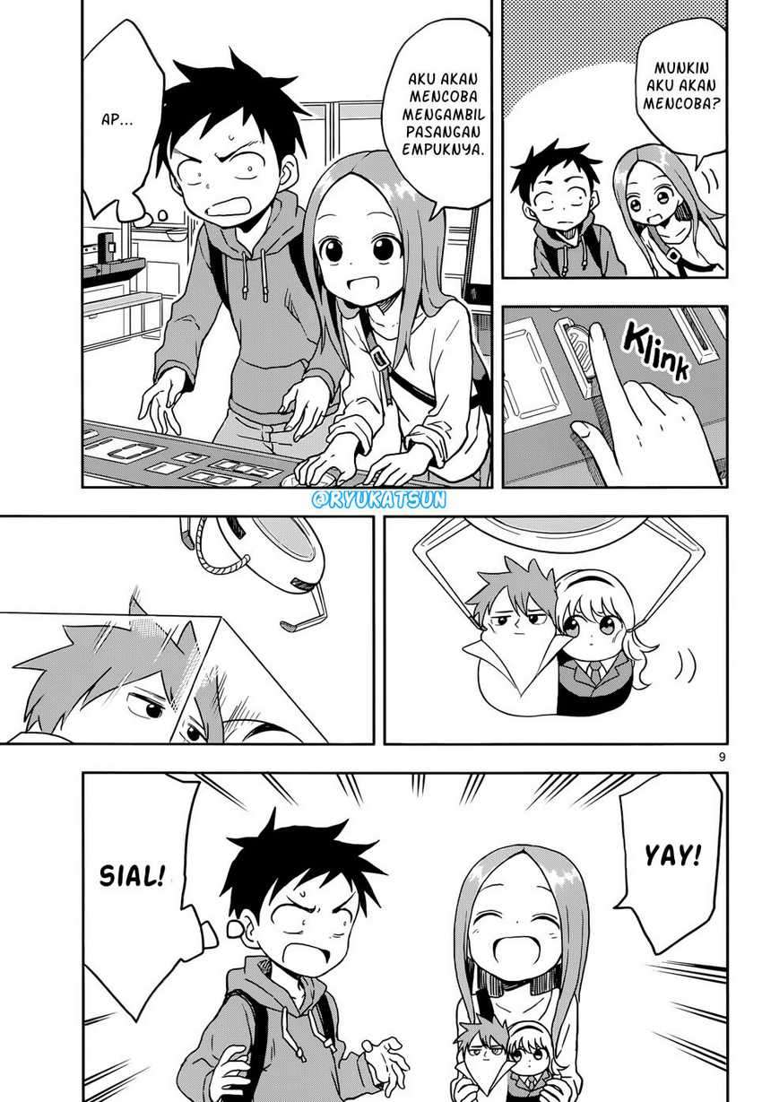 Karakai Jouzu no Takagi-san Chapter 106 Bahasa Indonesia