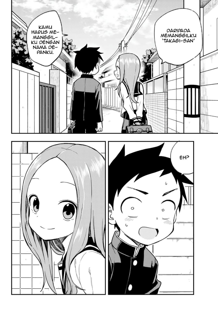 Karakai Jouzu no Takagi-san Chapter 161 Bahasa Indonesia