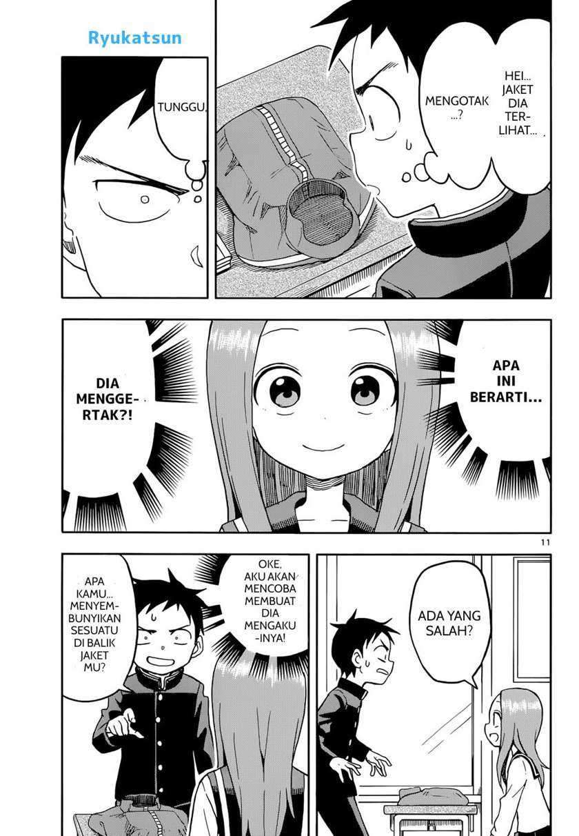 Karakai Jouzu no Takagi-san Chapter 91 Bahasa Indonesia