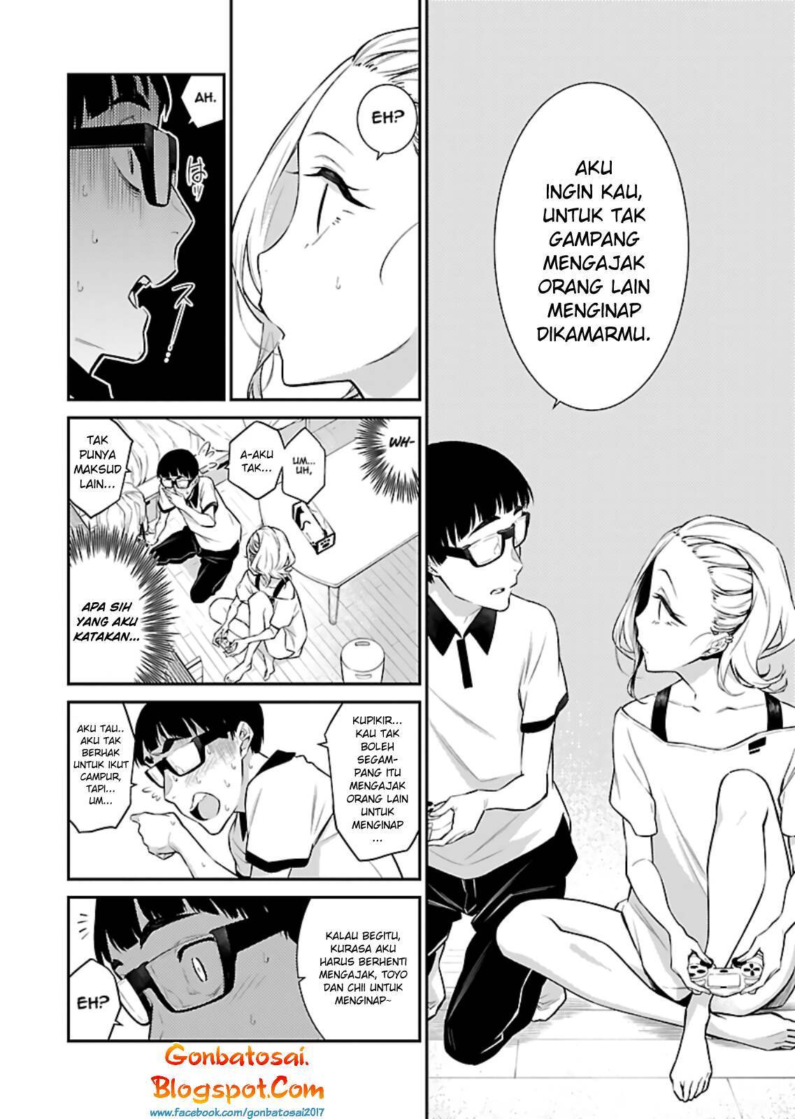 Yancha Gal no Anjou-san Chapter 18 Bahasa Indonesia