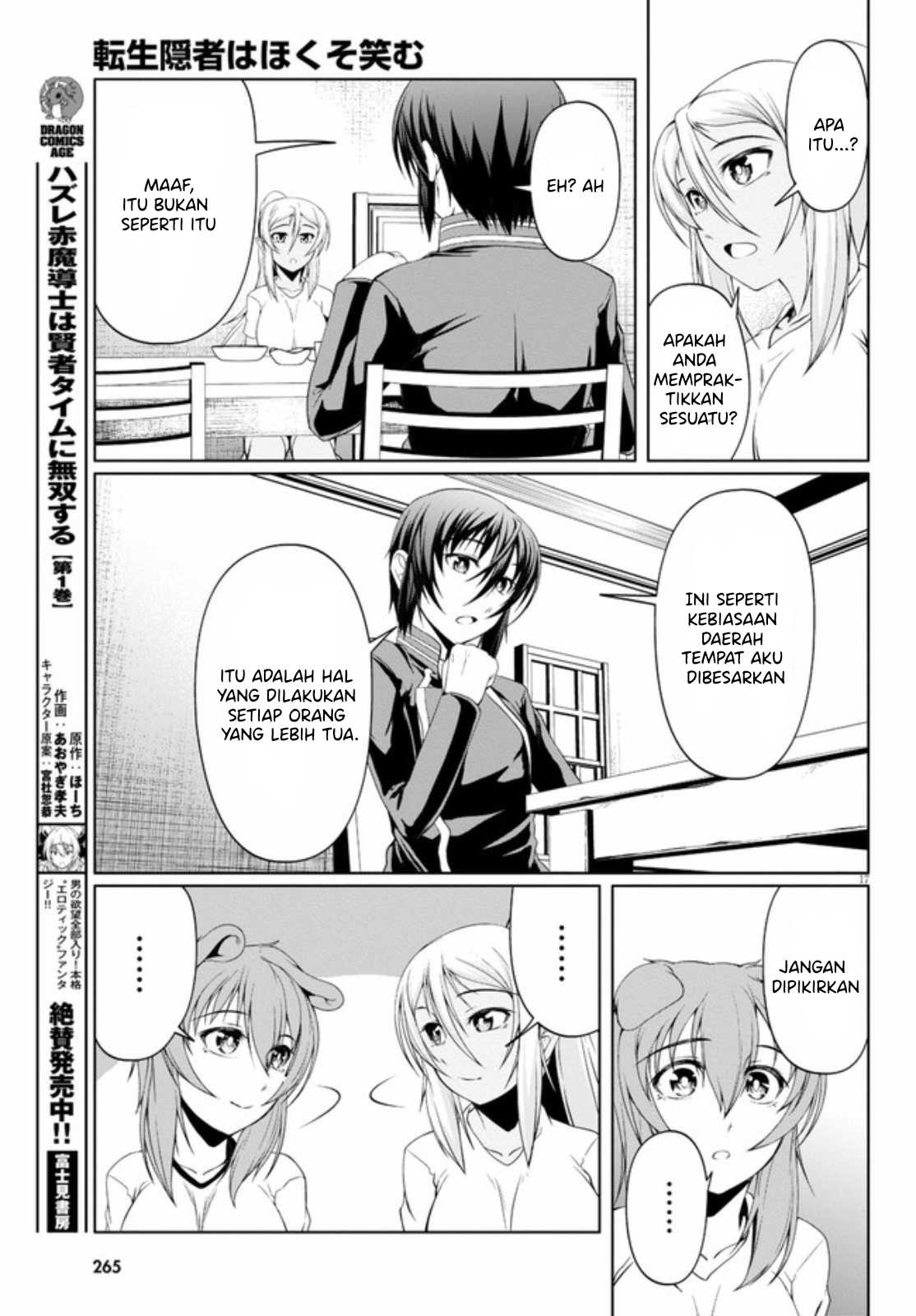 Tensei Inja wa Hokusoemu Chapter 06 Bahasa Indonesia