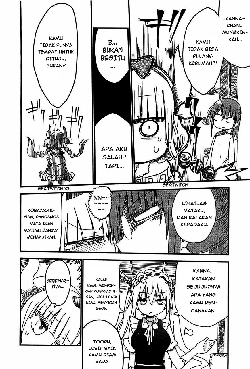 Kobayashi-san Chi no Maid Dragon Chapter 06 Bahasa Indonesia