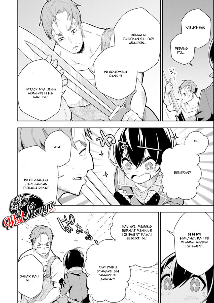 Sobiwaku Zero no Saikyou Kenshi Demo, Noroi no Soubi (kawaii) Nara 9999-ko Tsuke-hodai Chapter 01.1 Bahasa Indonesia