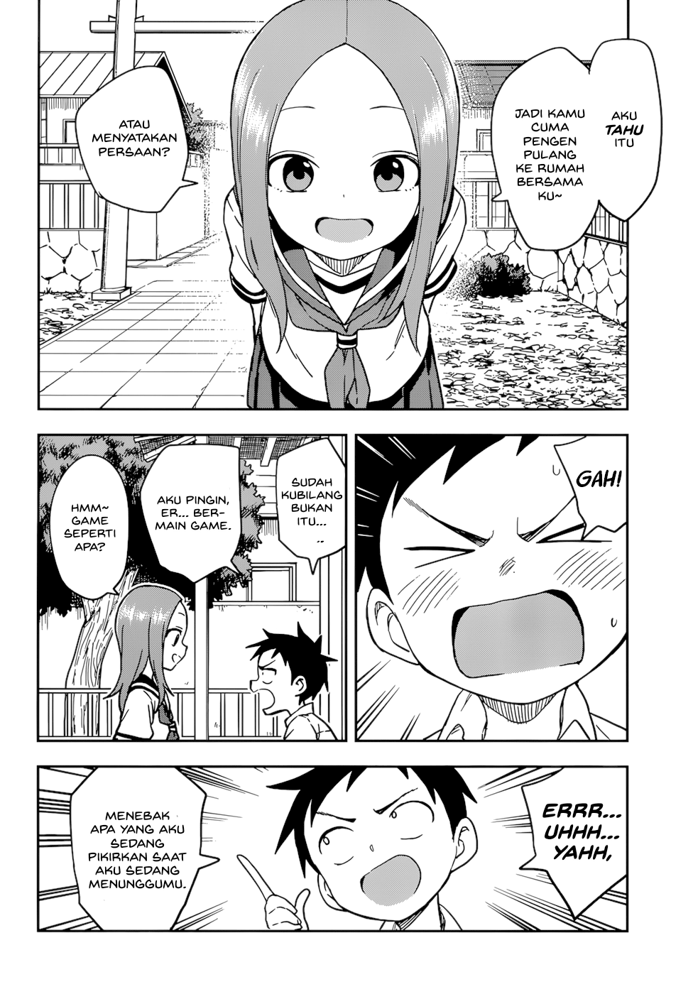 Karakai Jouzu no Takagi-san Chapter 150 Bahasa Indonesia