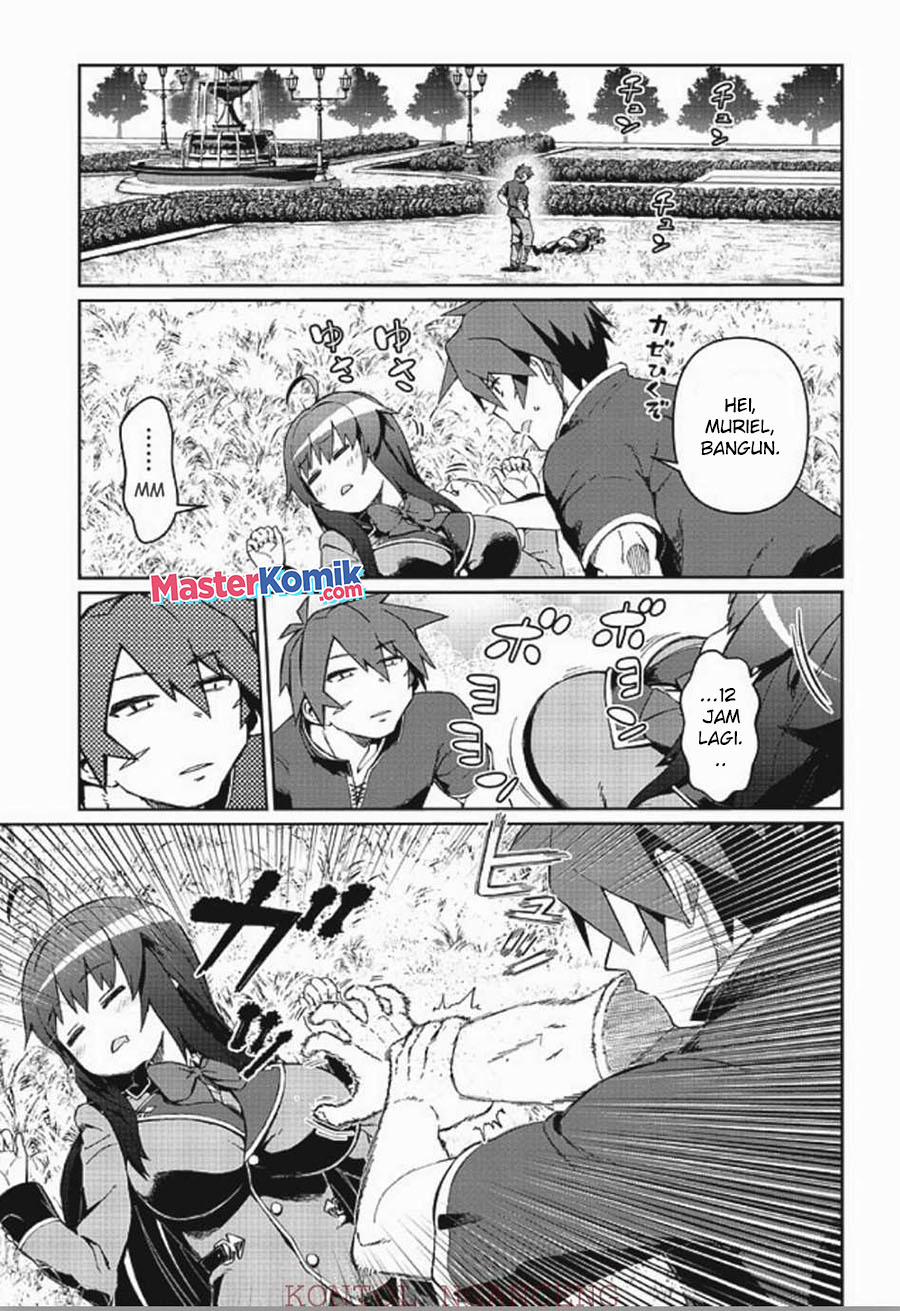 Daikenja no Manadeshi: Bougyo Mahou no Susume Chapter 08.1 Bahasa Indonesia