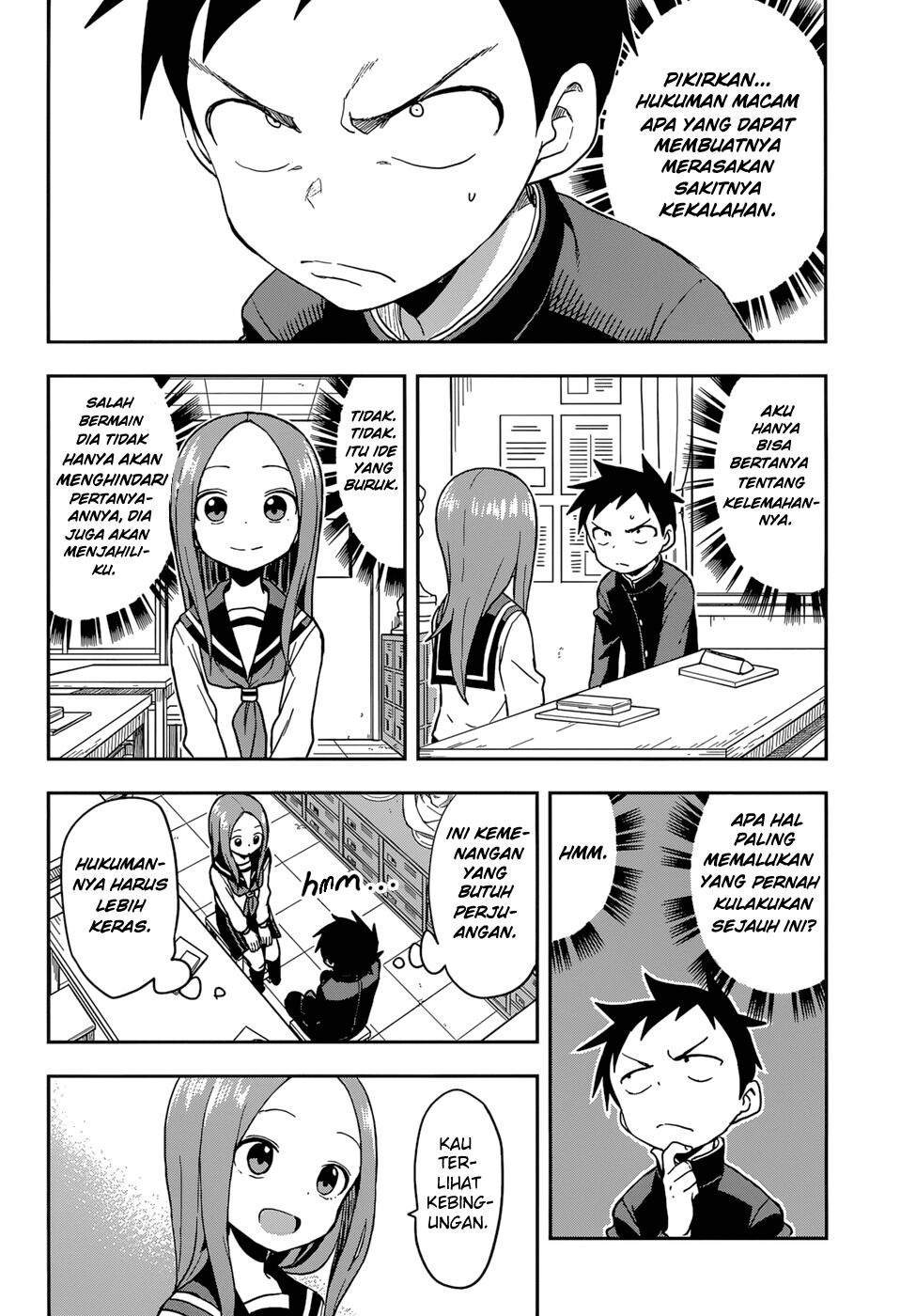 Karakai Jouzu no Takagi-san Chapter 141 Bahasa Indonesia