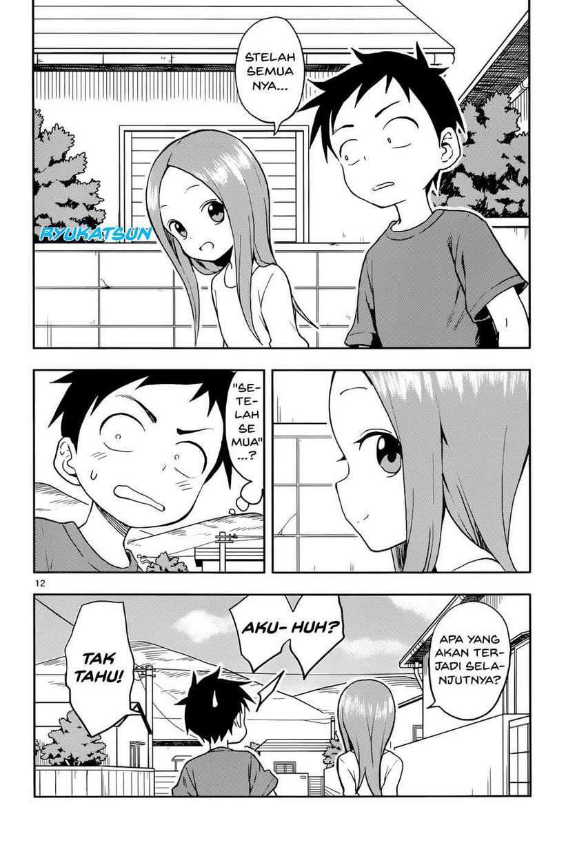 Karakai Jouzu no Takagi-san Chapter 111 Bahasa Indonesia