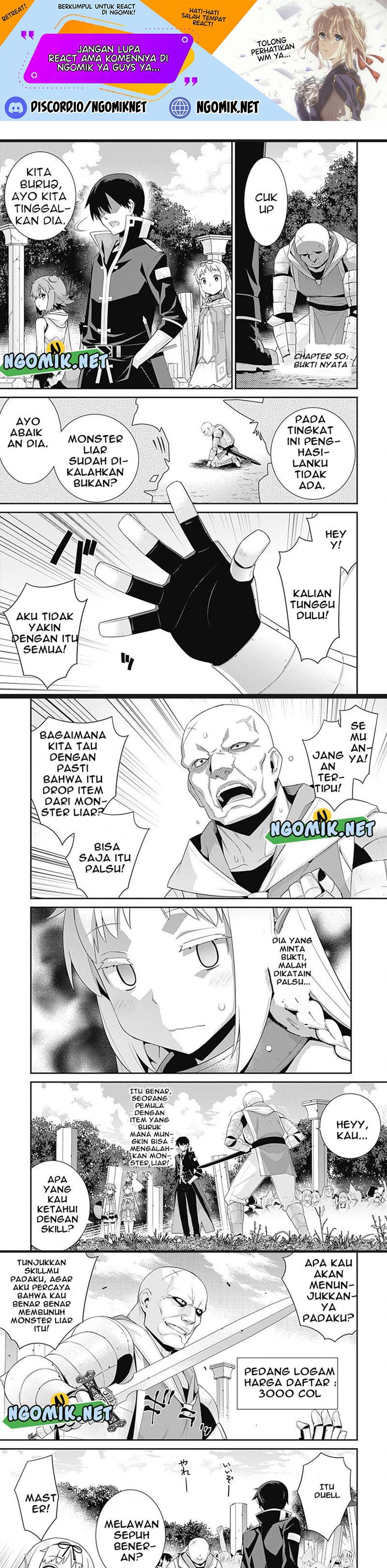 Isekai Elf no Dorei-chan Chapter 50 Bahasa Indonesia