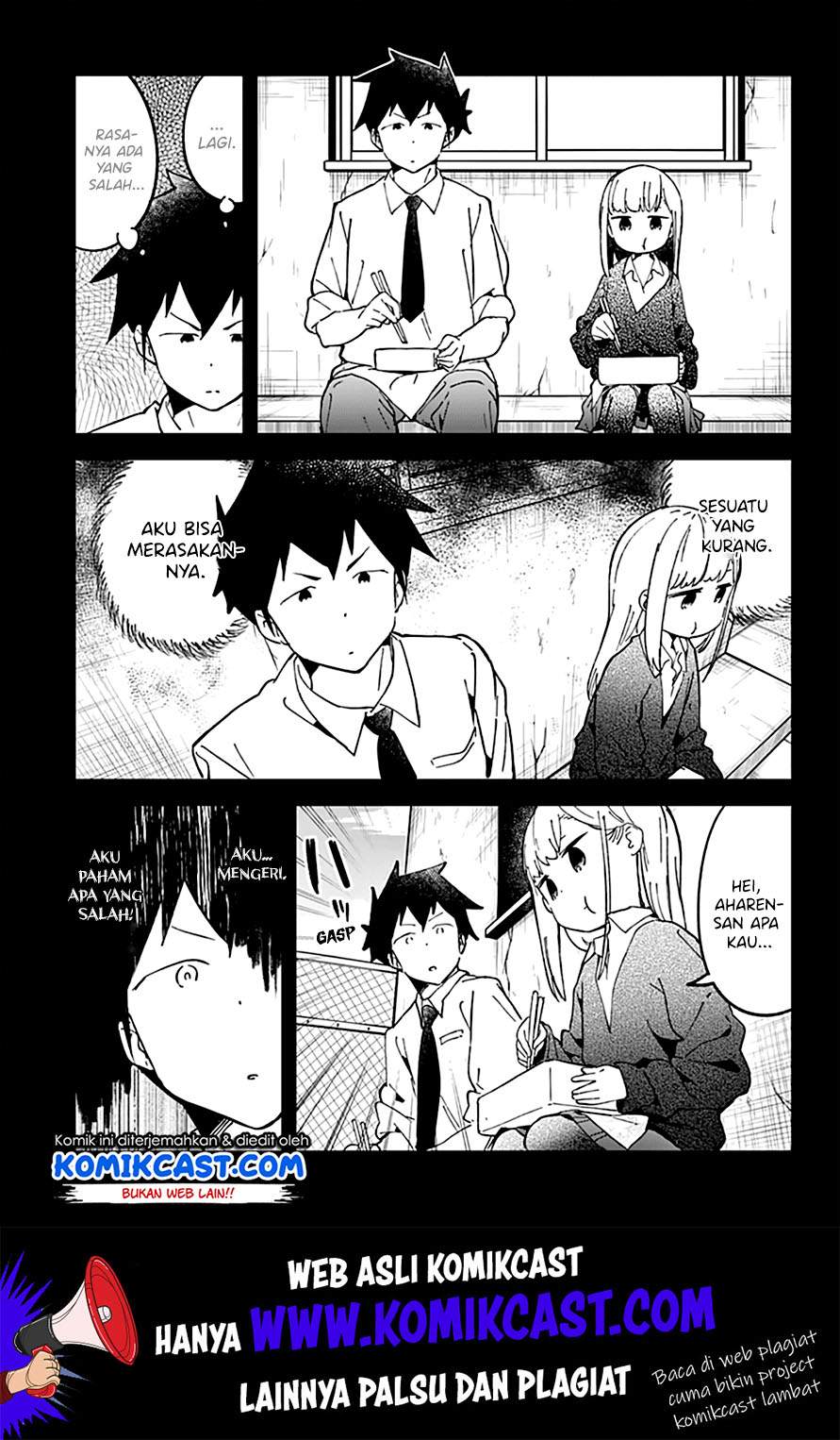 Aharen-san wa Hakarenai Chapter 35 Bahasa Indonesia