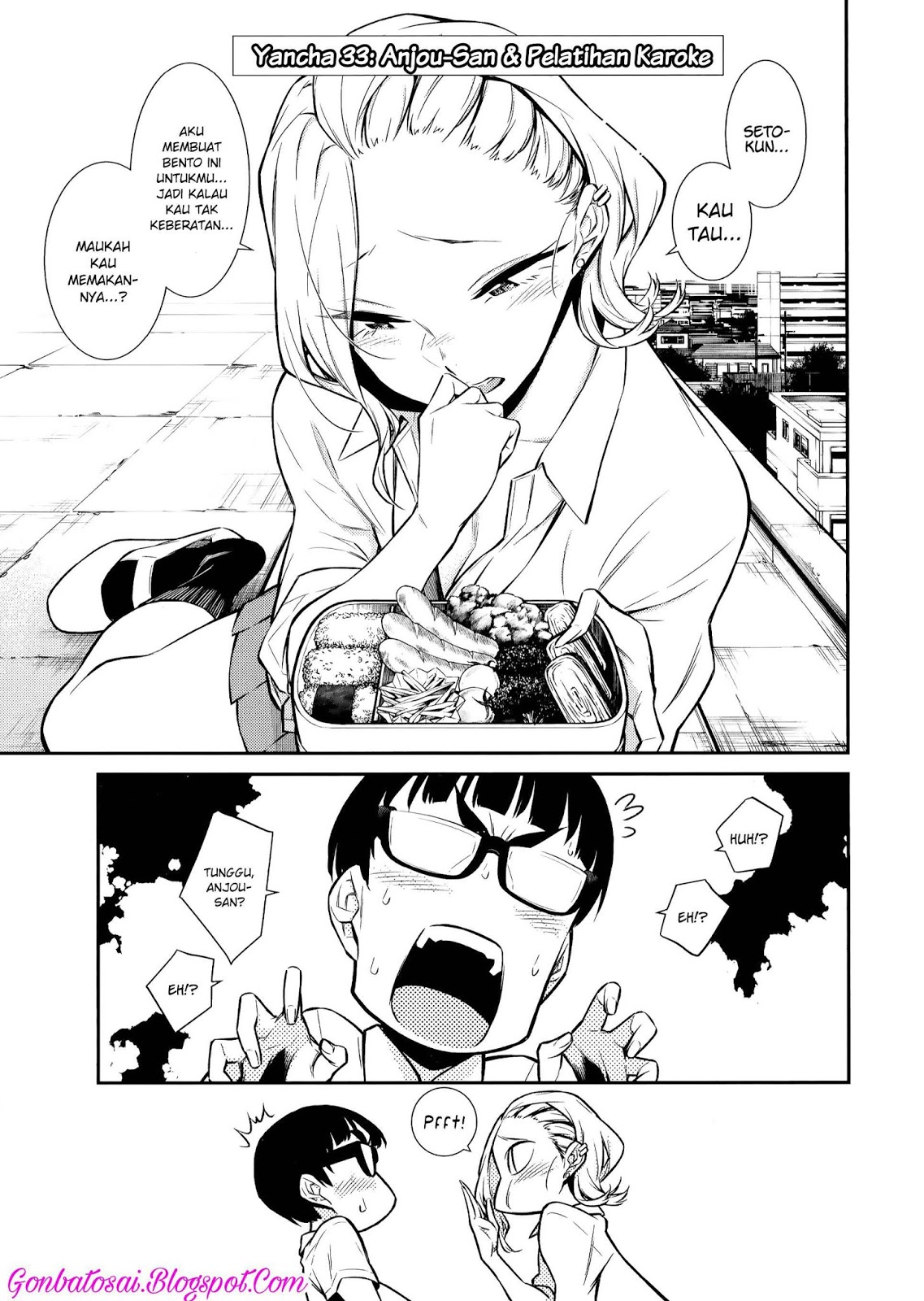 Yancha Gal no Anjou-san Chapter 33 Bahasa Indonesia