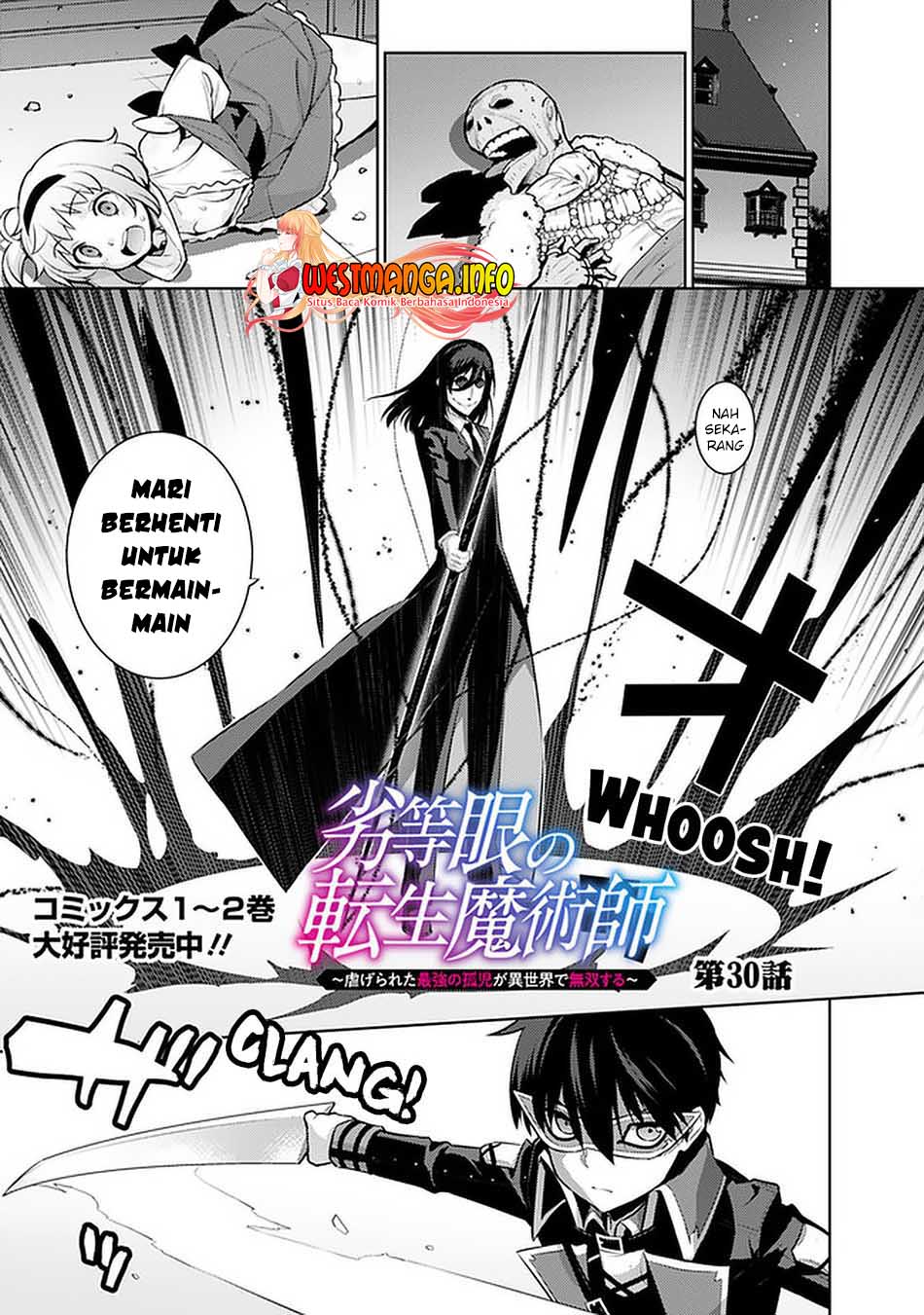 Rettou Me no Tensei Majutsushi ~ Shiitage Rareta Saikyou no Minashigo ga Isekai de Musou Suru Chapter 30 Bahasa Indonesia