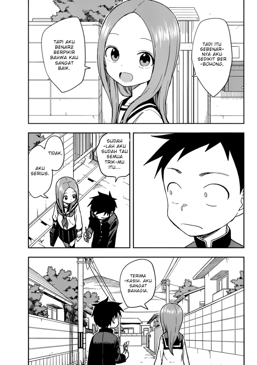 Karakai Jouzu no Takagi-san Chapter 148 Bahasa Indonesia